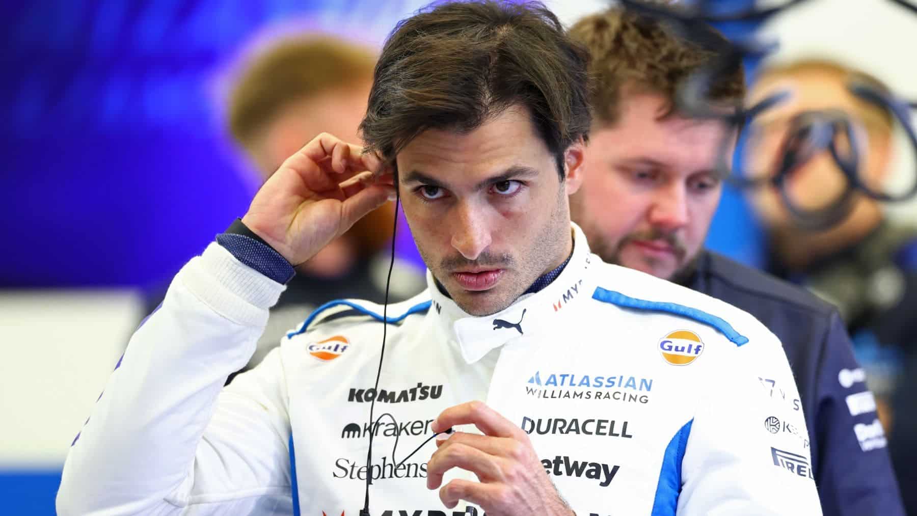 Carlos Sainz F1 Test
