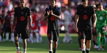 MSN Lewandowski Lamine Raphinha