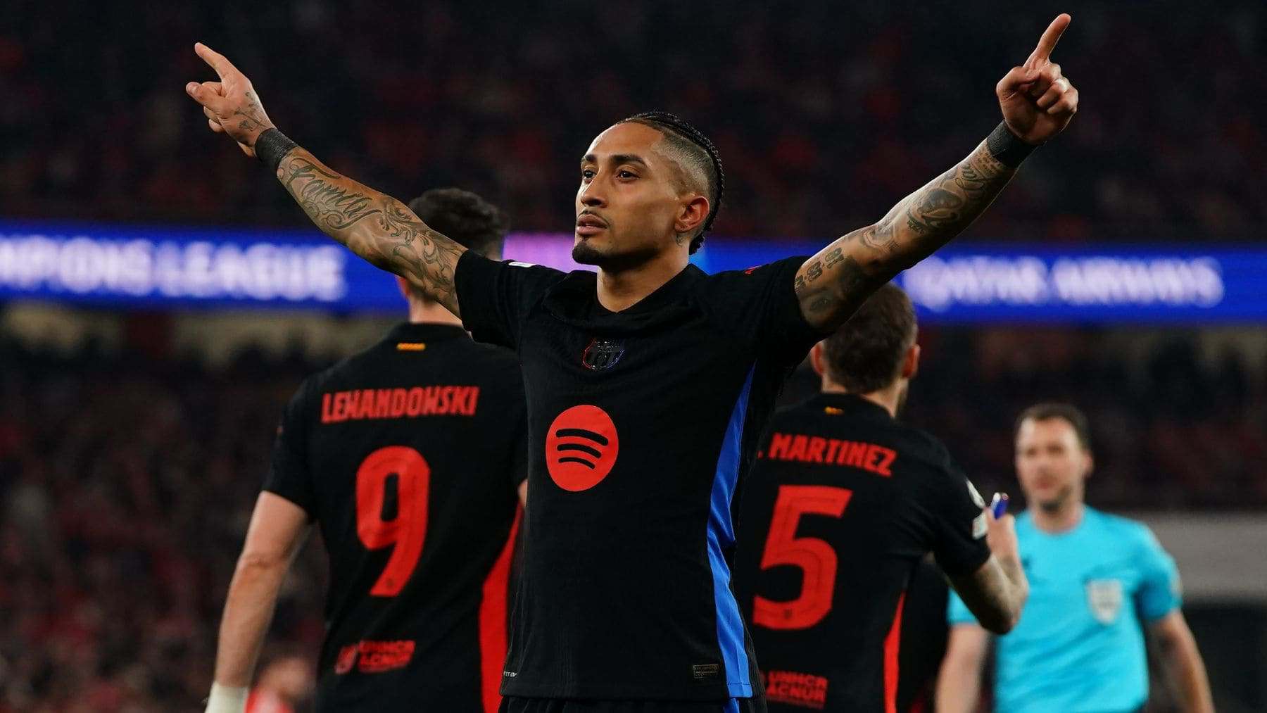 Barcelona vs Benfica lineup
