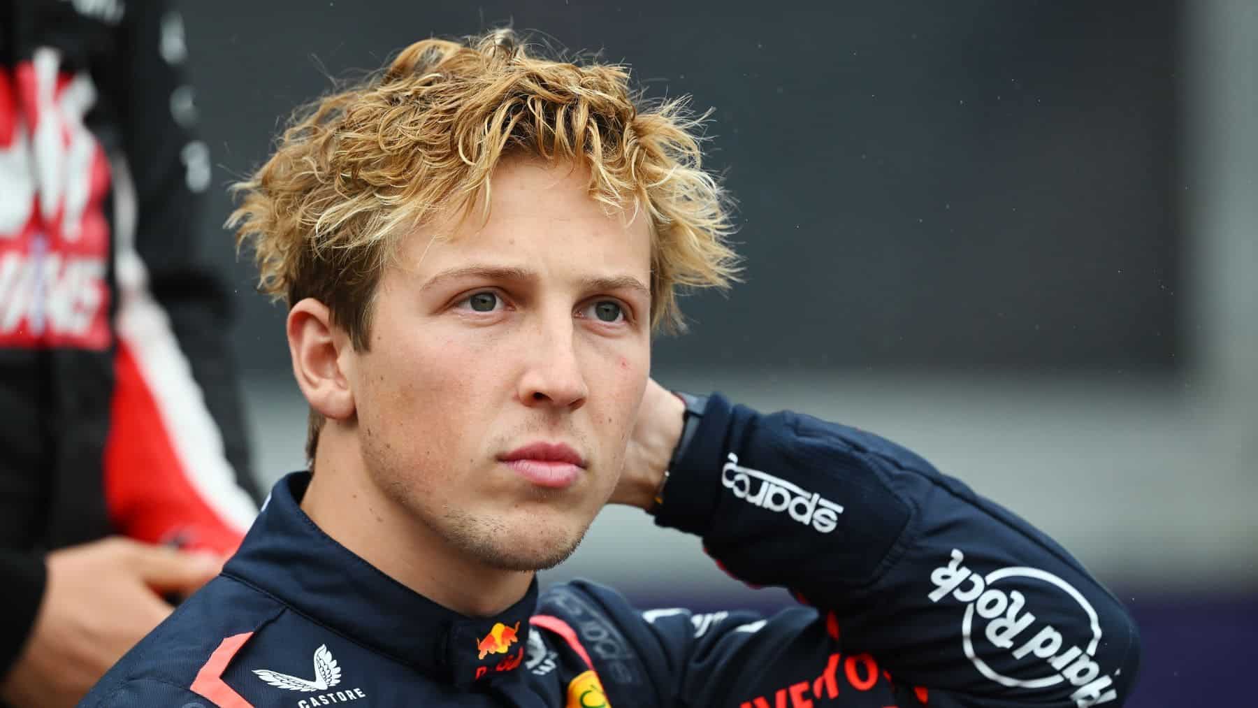 Liam Lawson Checo Pérez Red Bull