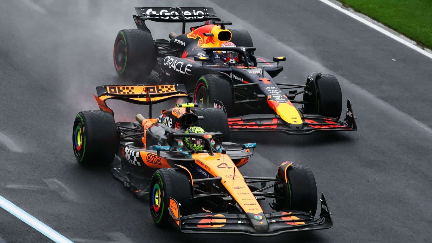 McLaren Norris Verstappen