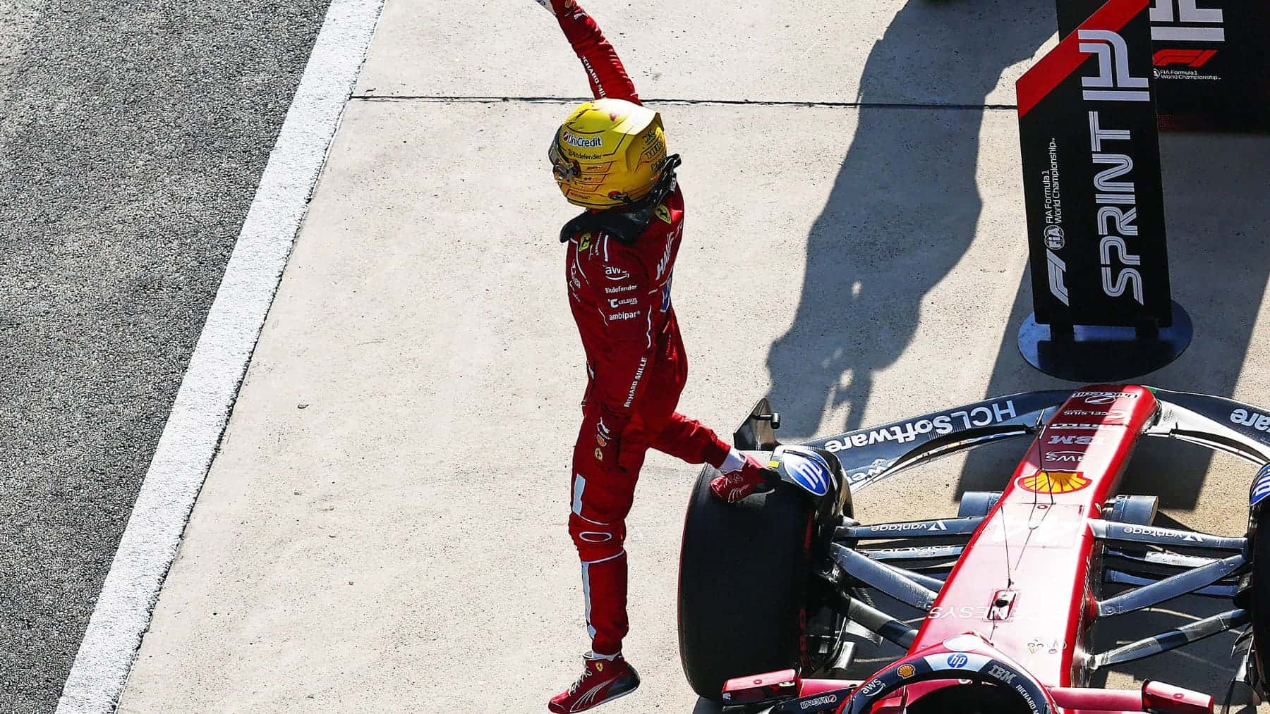 Final Grid for the F1 China GP Sprint Race