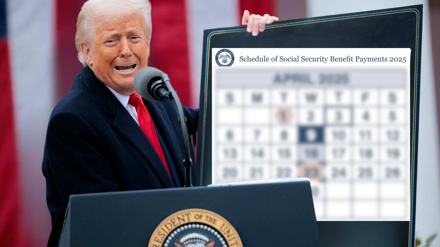 Last Social Security Payment April