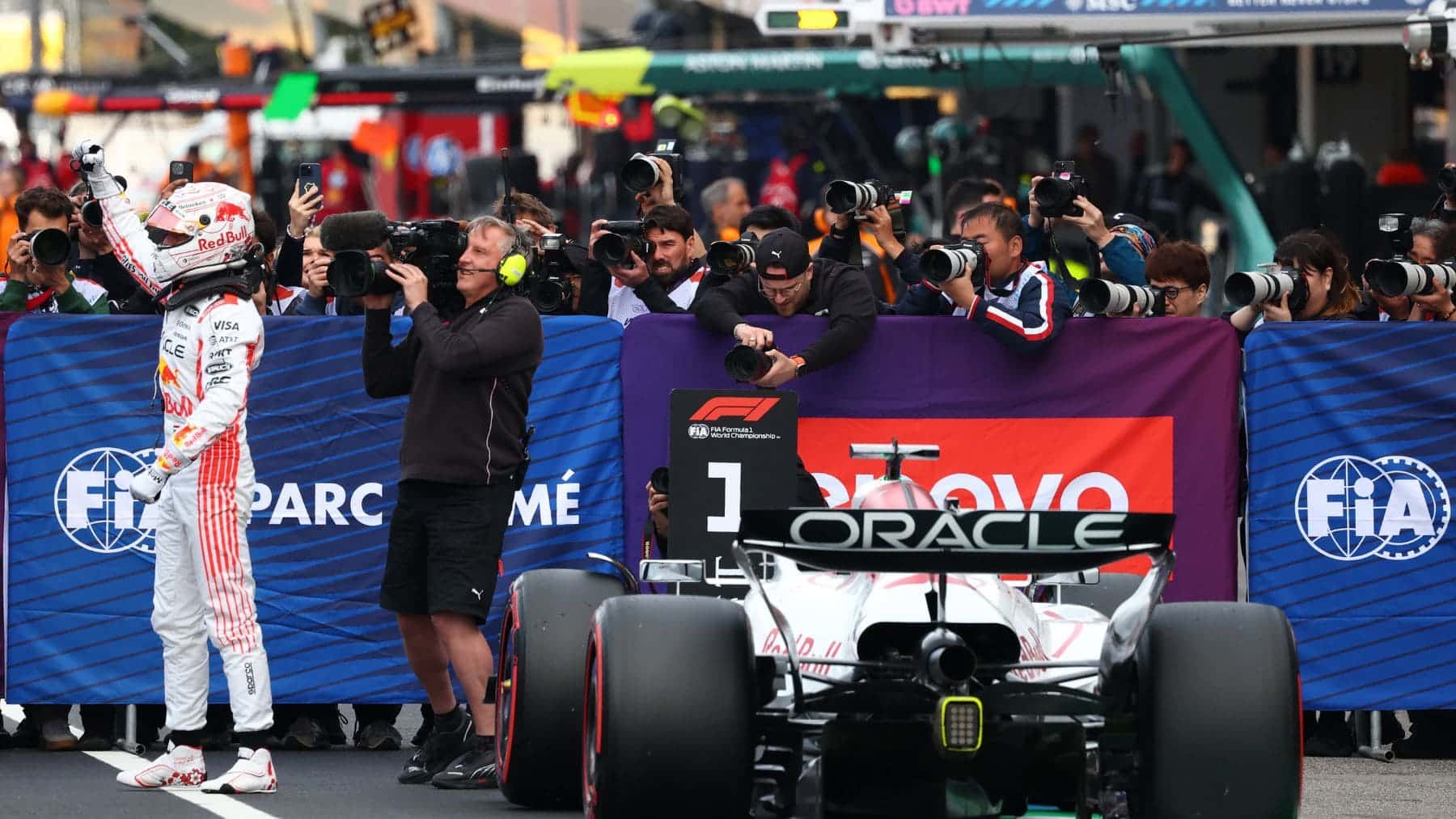 Starting grid Japanese Grand Prix