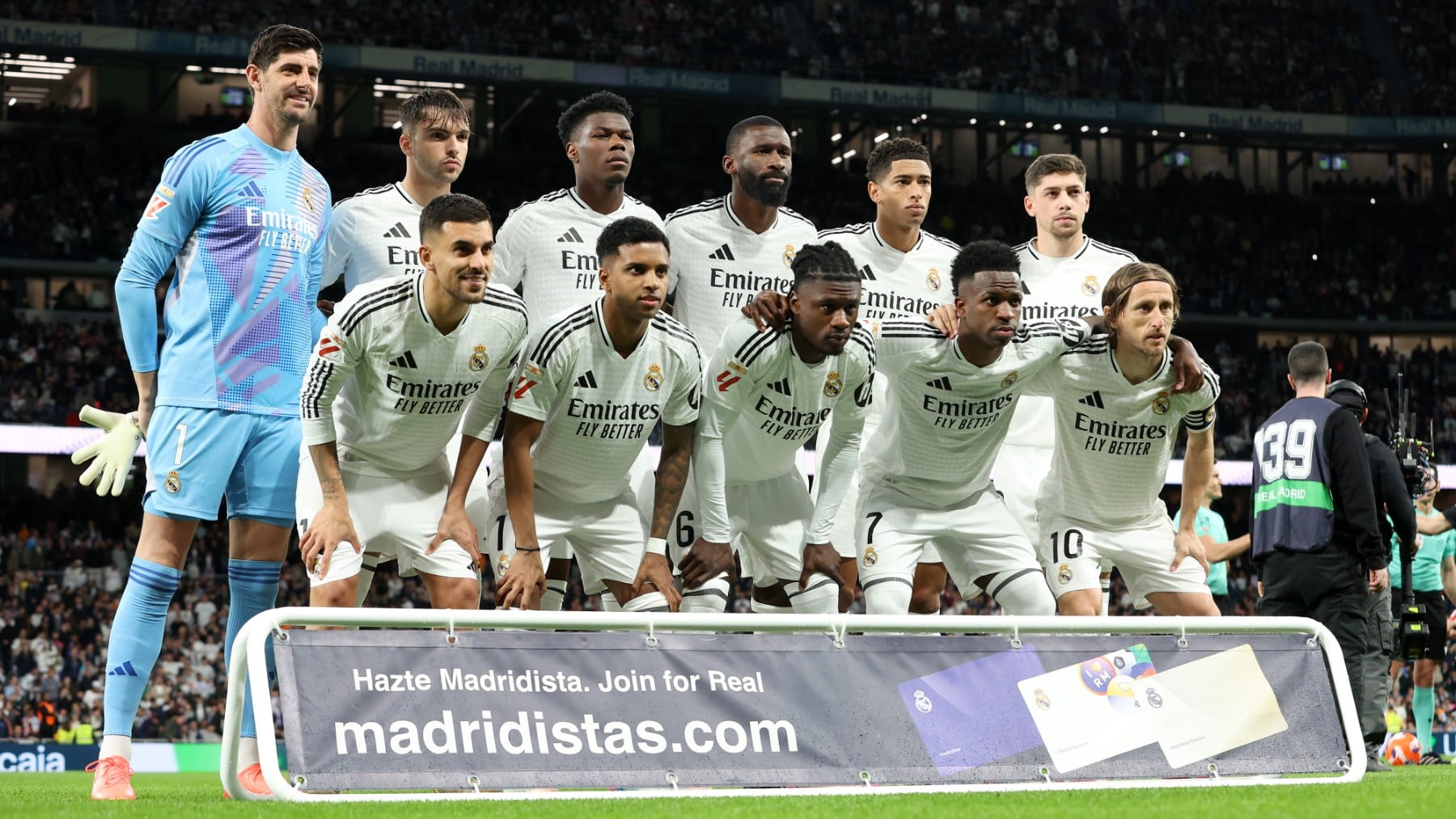 Real Madrid lineup vs. Getafe