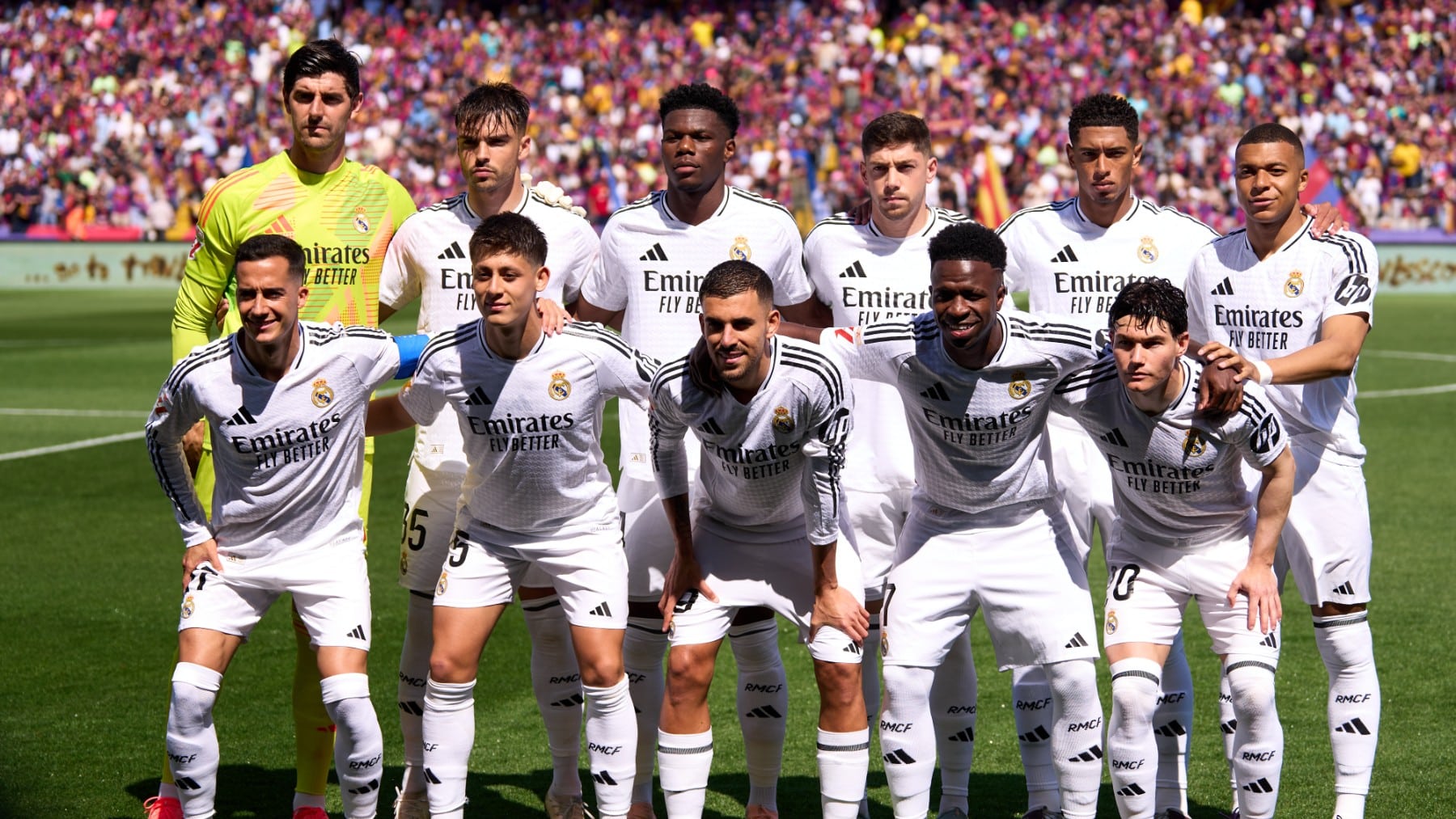 Real Madrid lineup vs Mallorca