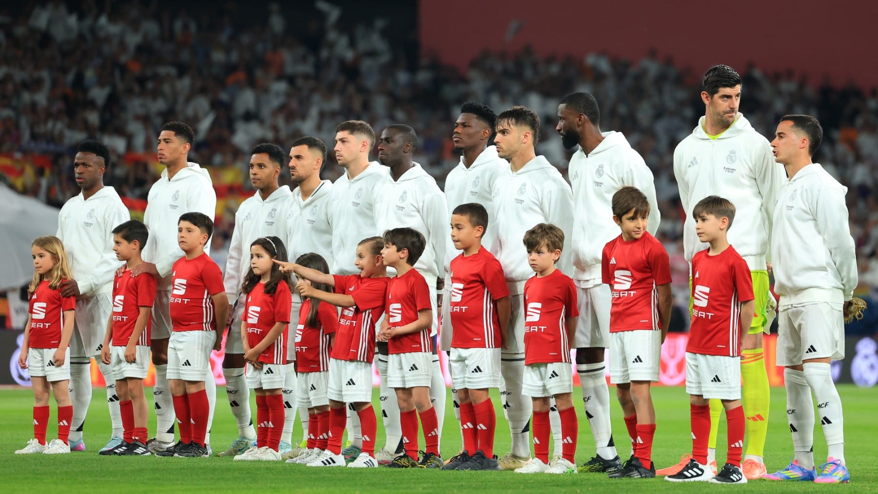 Real Madrid lineup