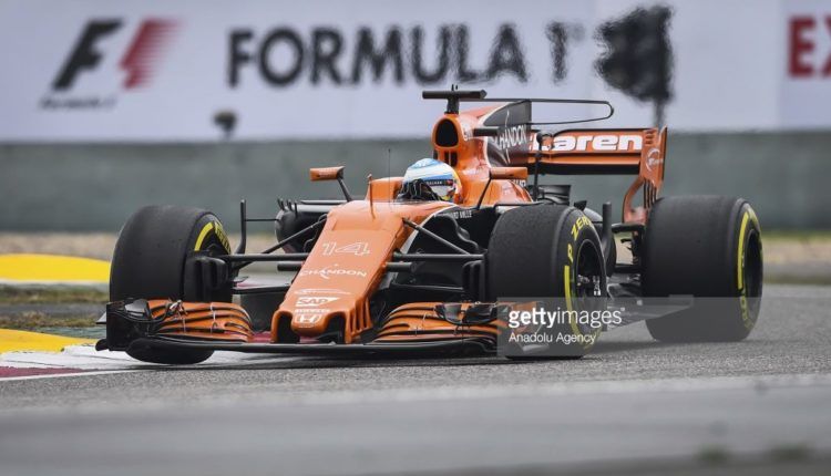 Mclaren honda Getty