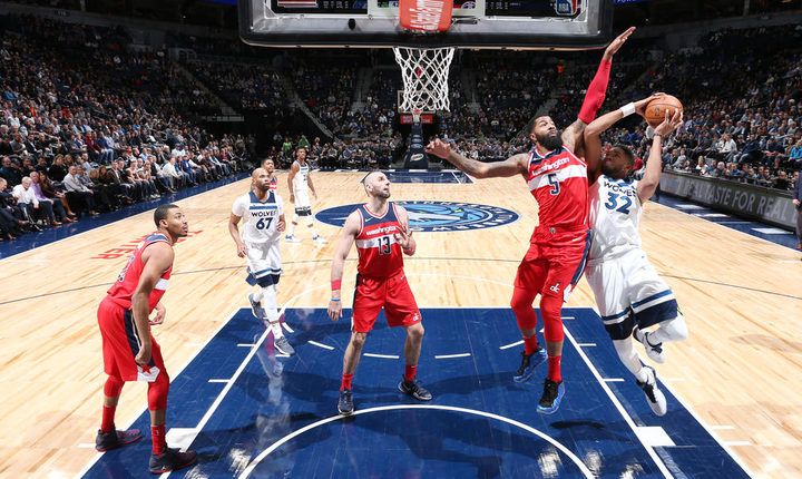 Washington Wizards v Minnesota Timberwolves