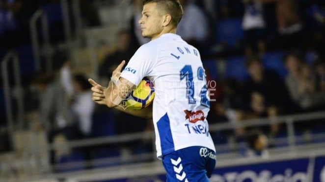 Samuel Longo en su etapa en el CD Tenerife