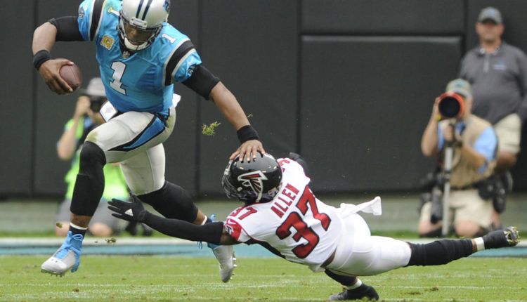 Cam Newton, Ricardo Allen