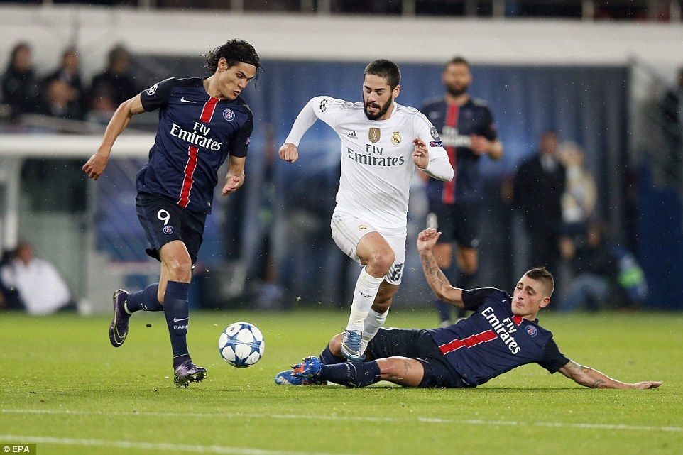 Cavani, Isco y Verratti | Real Madrid CF