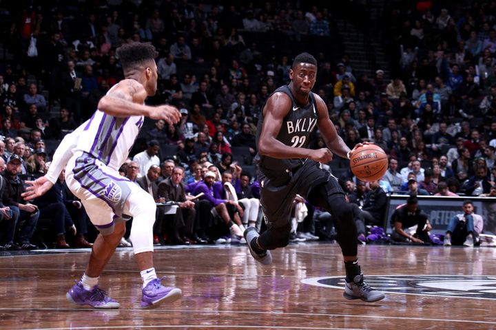 BROOKLYN, NY - DECEMBER 20:  on December 20, 2017 at Barclays Center in Brooklyn, New York. NOTE TO USER: User expressly acknowledges and agrees that, by downloading and or using this Photograph, user is consenting to the terms and conditions of the Getty Images License Agreement. Mandatory Copyright Notice: Copyright 2017 NBAE (Photo by Nathaniel S. Butler/NBAE via Getty Images)