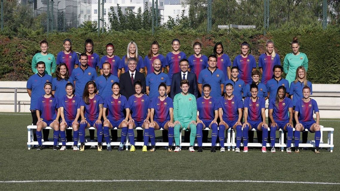 Plantila del F.C Barcelona perteneciente a la temporada 2017-18/fcbarcelona.es