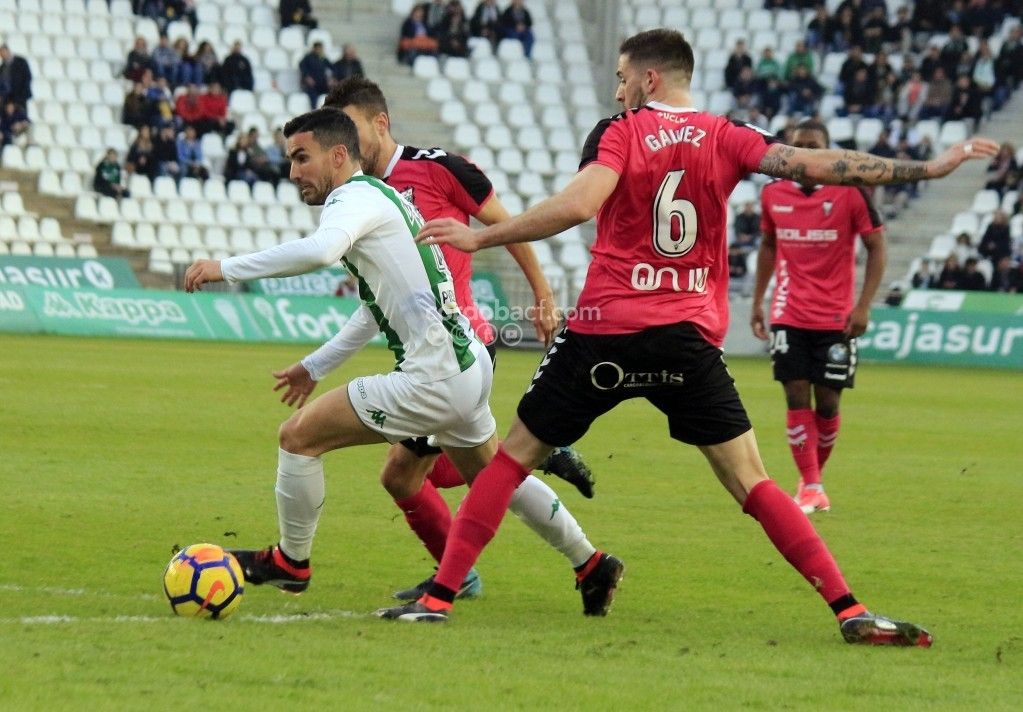 Alfaro durante el encuentro del pasado fin de semana | Imagen: Córdoba CF