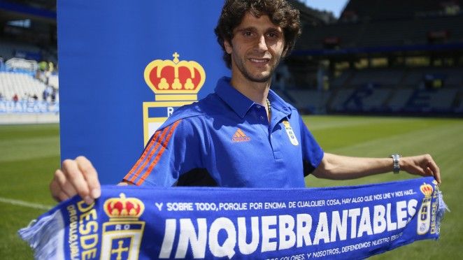Fabbrini durante su presentación / Foto: realoviedo.es