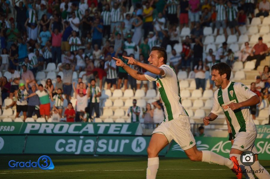 Markovic celebra su gol frente al Alcorcón esta temporada | Imagen: Jose Luis Pedraza (Grada 3)