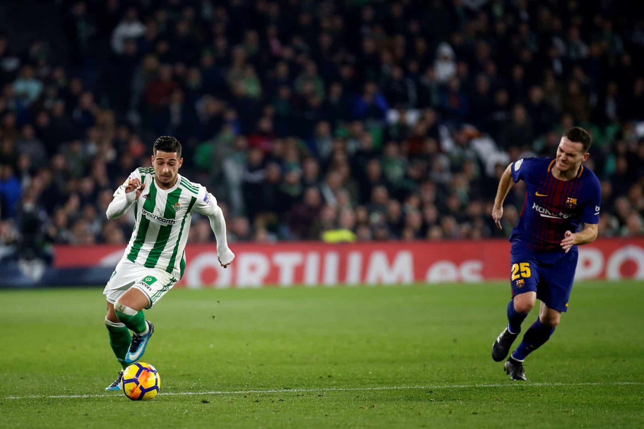 Sergio Leon y Vermaelen en el encuentro de hoy / FC Barcelona