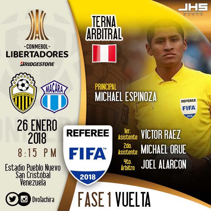 Táchira - Macará por un pase a la siguiente fase de la Libertadores