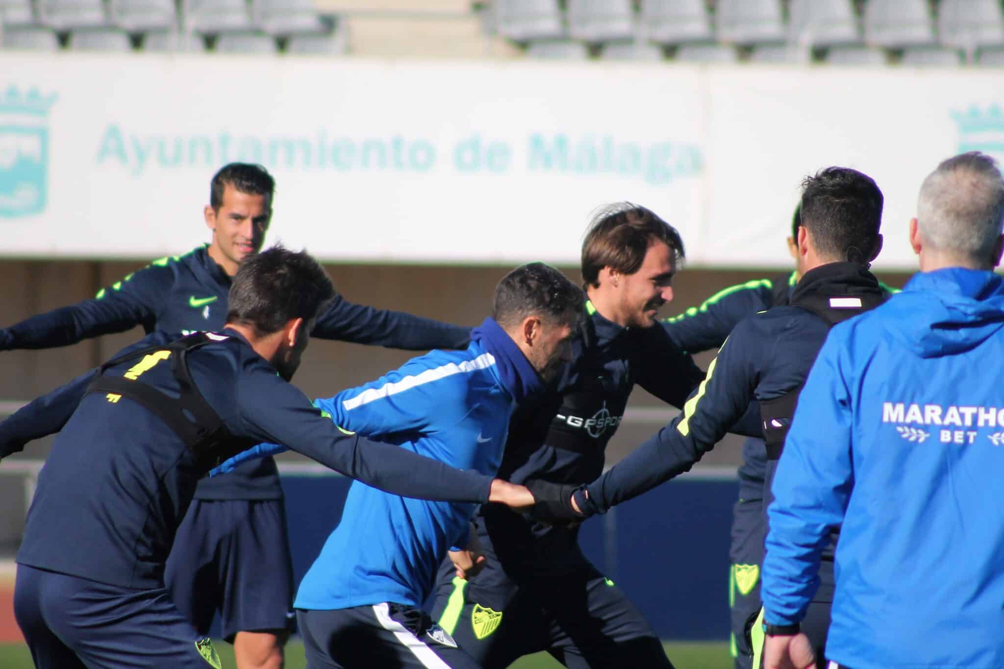 Entrenamiento del Málaga CF. Foto Sergio Gil, para Grada3.com