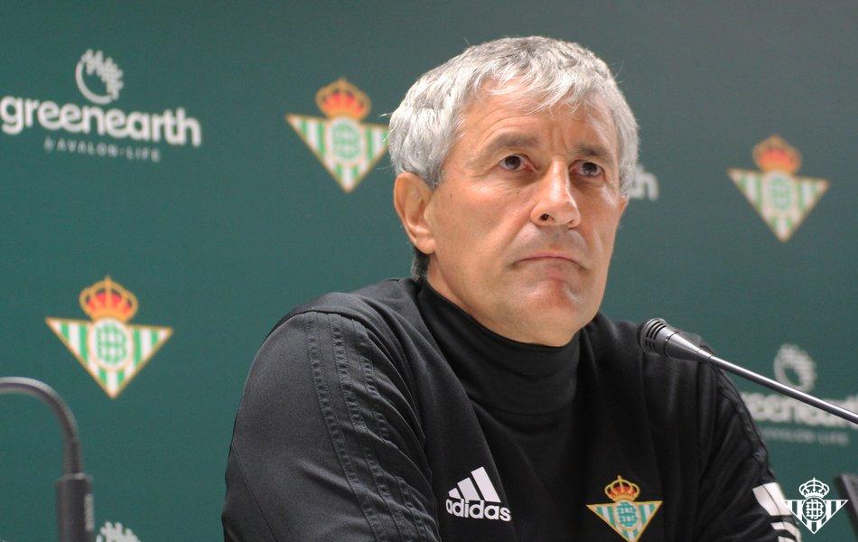 Quique Setién / Real Betis Balompié