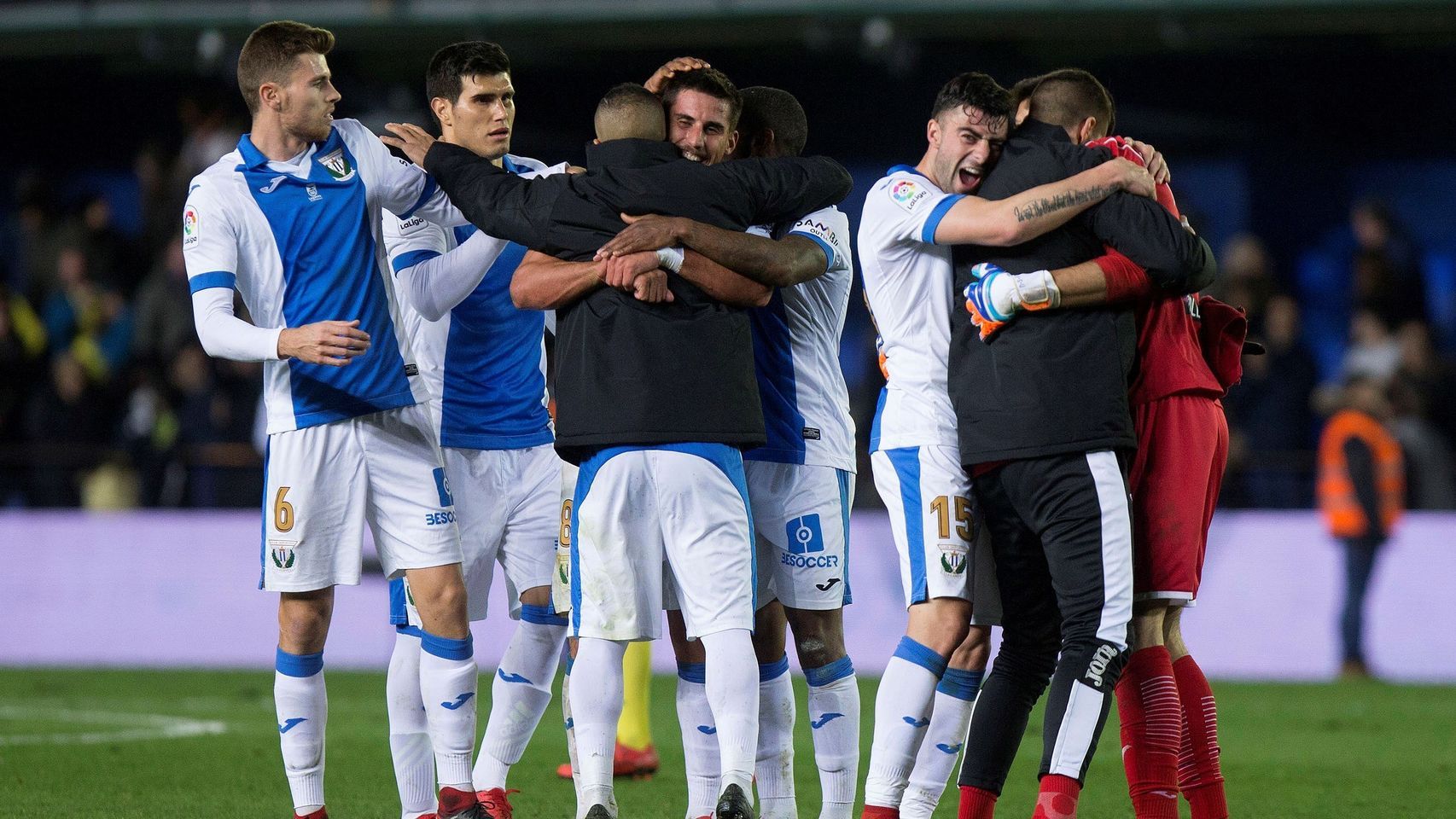 El Leganés hizo historia eliminando al Villarreal y pasando a cuartos de Copa por primera vez.