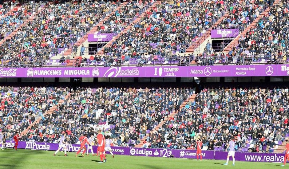 Zorrilla registró la mejor asistencia de la temporada y el público llevo a los suyos en volandas. (Foto: realvalladolid.es)