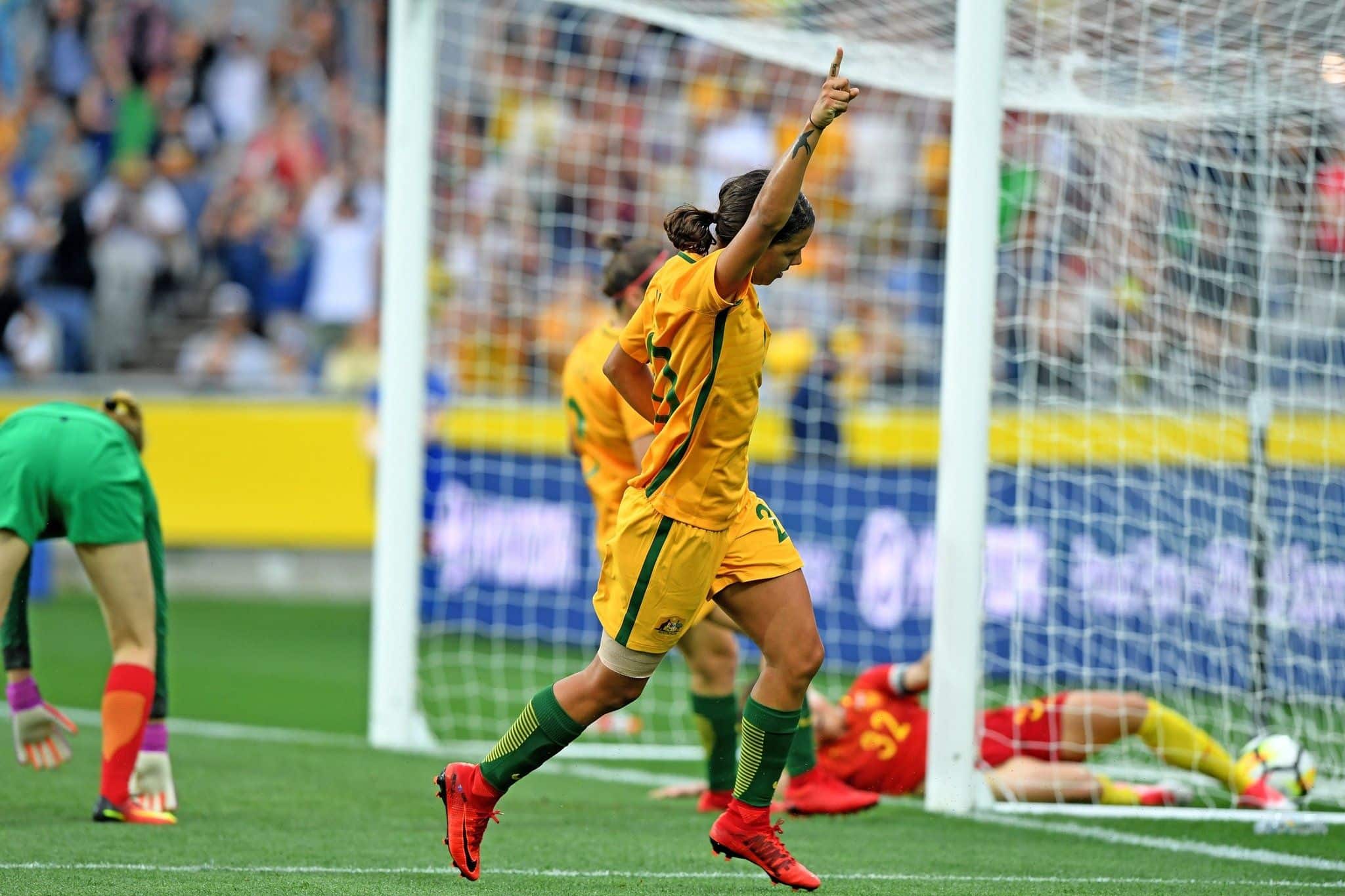 Sam Kerr fue elegida como la Joven Australiana del Año. Felicidades! (foto: westfield Matildas Twitter)