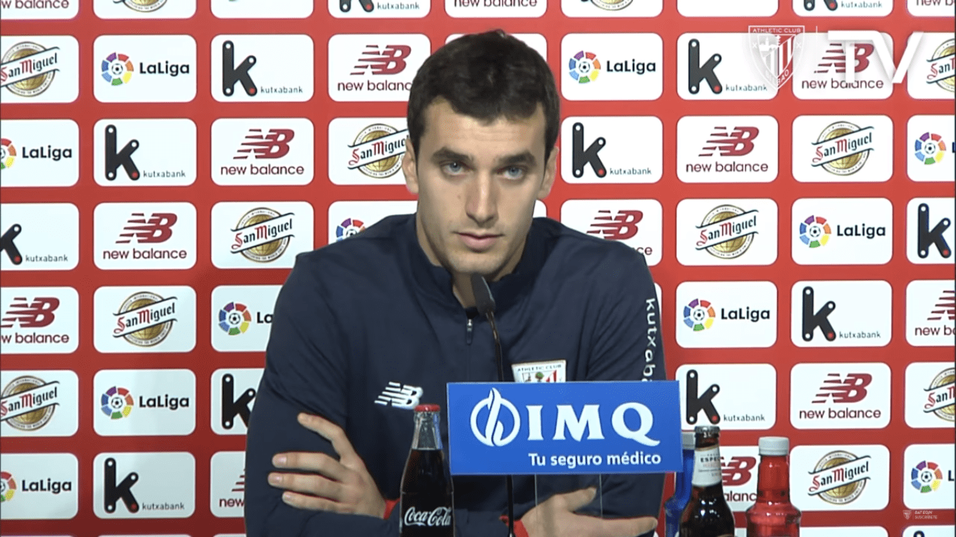 Íñigo Lekue en rueda de prensa / youtube.com