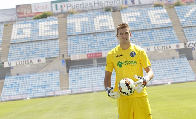 Guaita en su presentación / Foto: getafecf.com