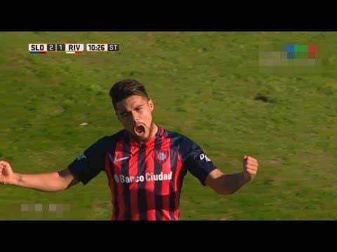 Paulo Diaz le dio el gol de la victoria a San Lorenzo