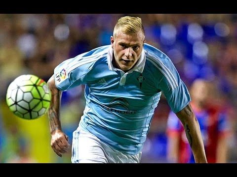 Guidetti en un lance del juego / Foto: Web oficial del Celta de Vigo