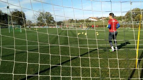 Kepa siguiendo su rutina / youtube.com