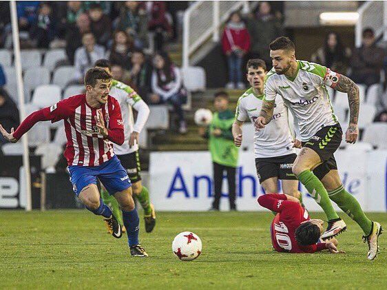 Lance del encuentro del pasado fin de semana en El Sardinero