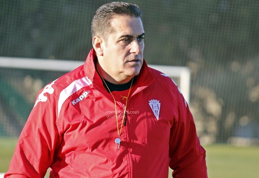 Sandoval durante su primer entrenamiento | Imagen: Córdoba CF