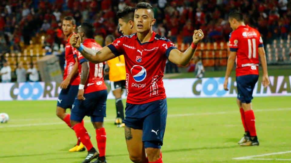 Castro marcó el gol del triunfo ante Cali / @DIM_Oficial