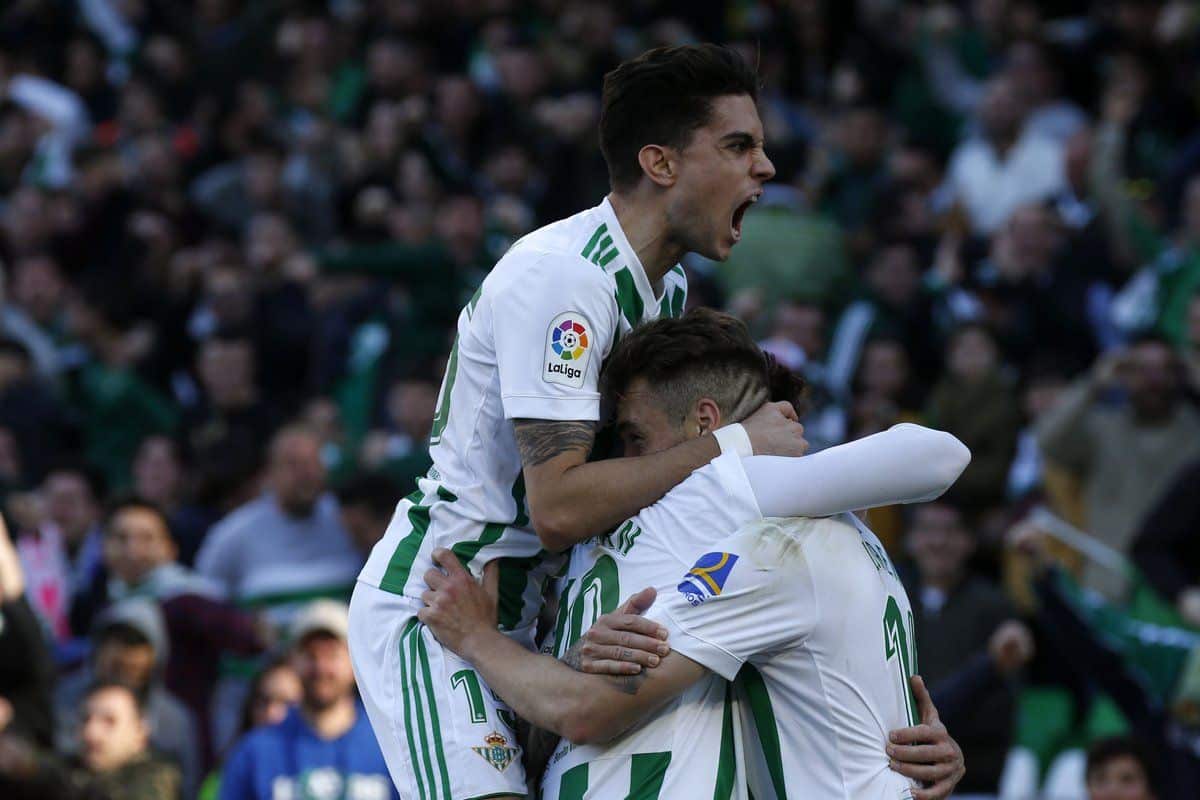 Jugadores del Betis celebrando un gol | Real Betis