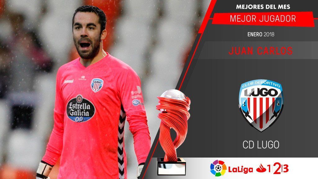 Juan Carlos, Mejor Jugador de LaLiga 1l2l3 en enero