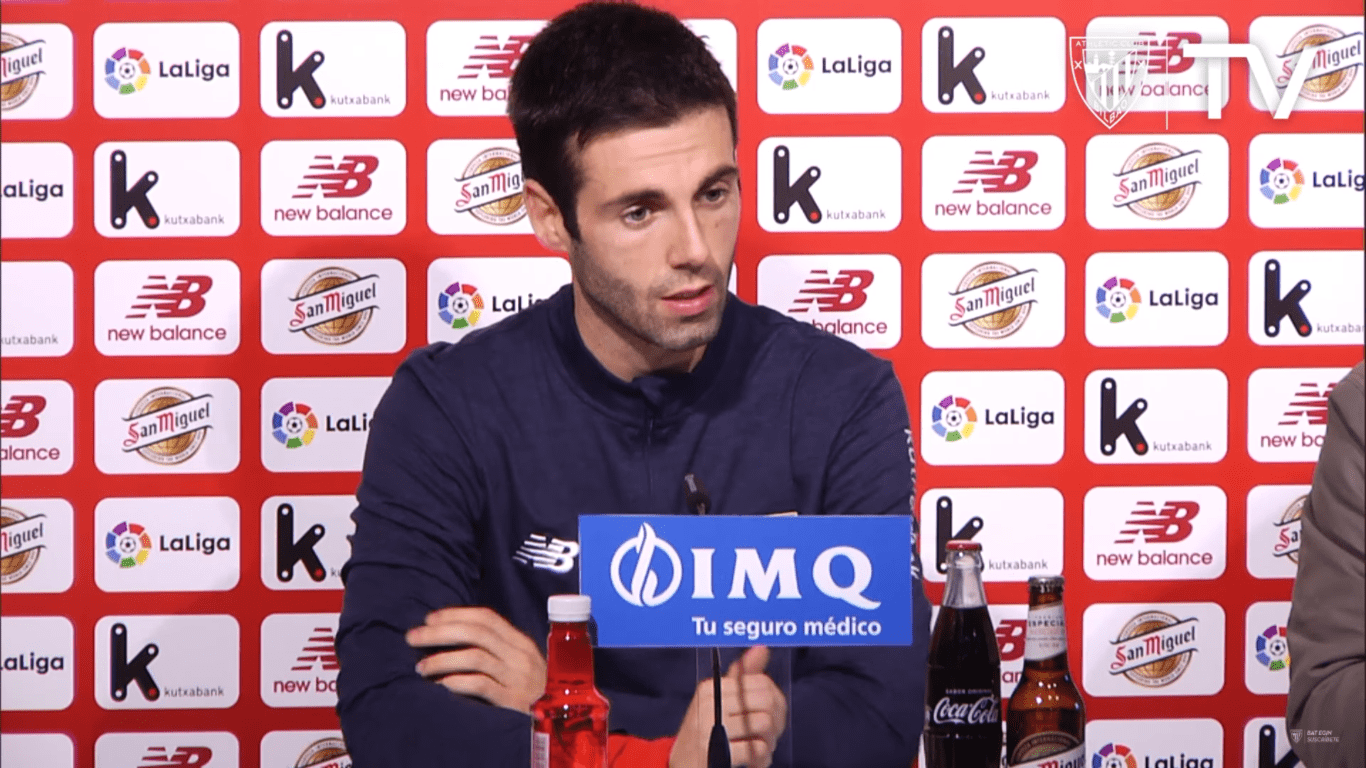 Markel Susaeta en rueda de prensa / YouTube