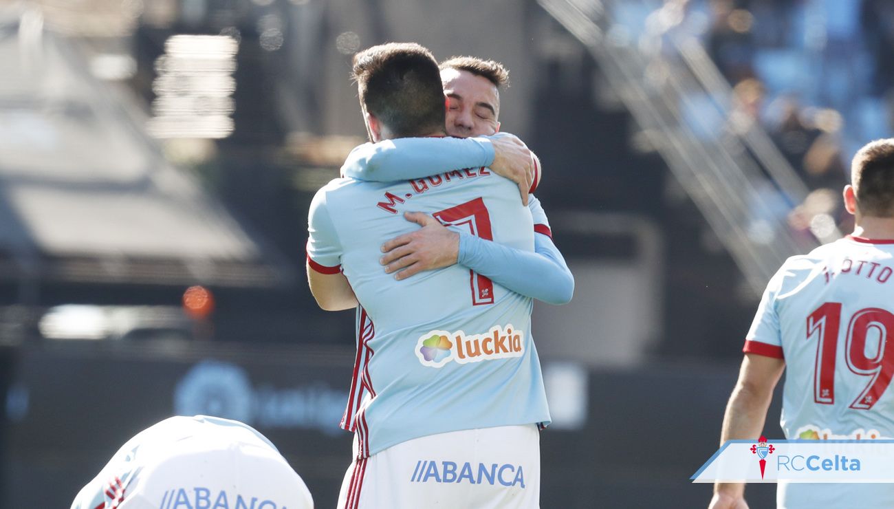 Aspas y Maxi Gómez / Celta de Vigo