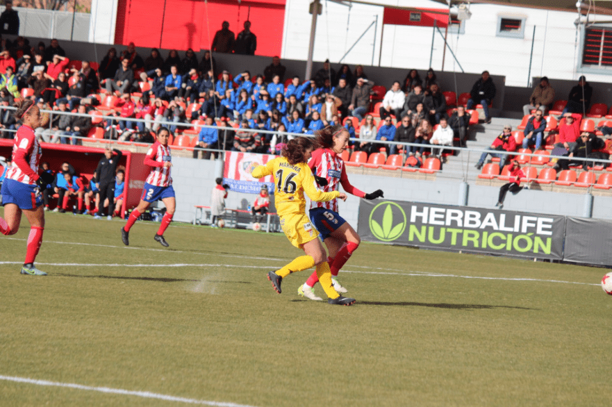 Sufrida remontada del Atlético de Madrid Femenino ante el Santa Teresa Badajoz