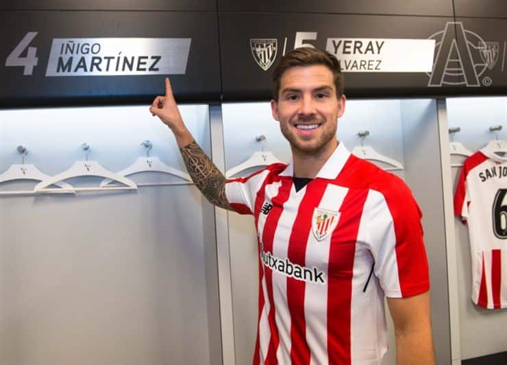 Íñigo sonríe mientras otros se atragantan / Imagen vía Athletic Club