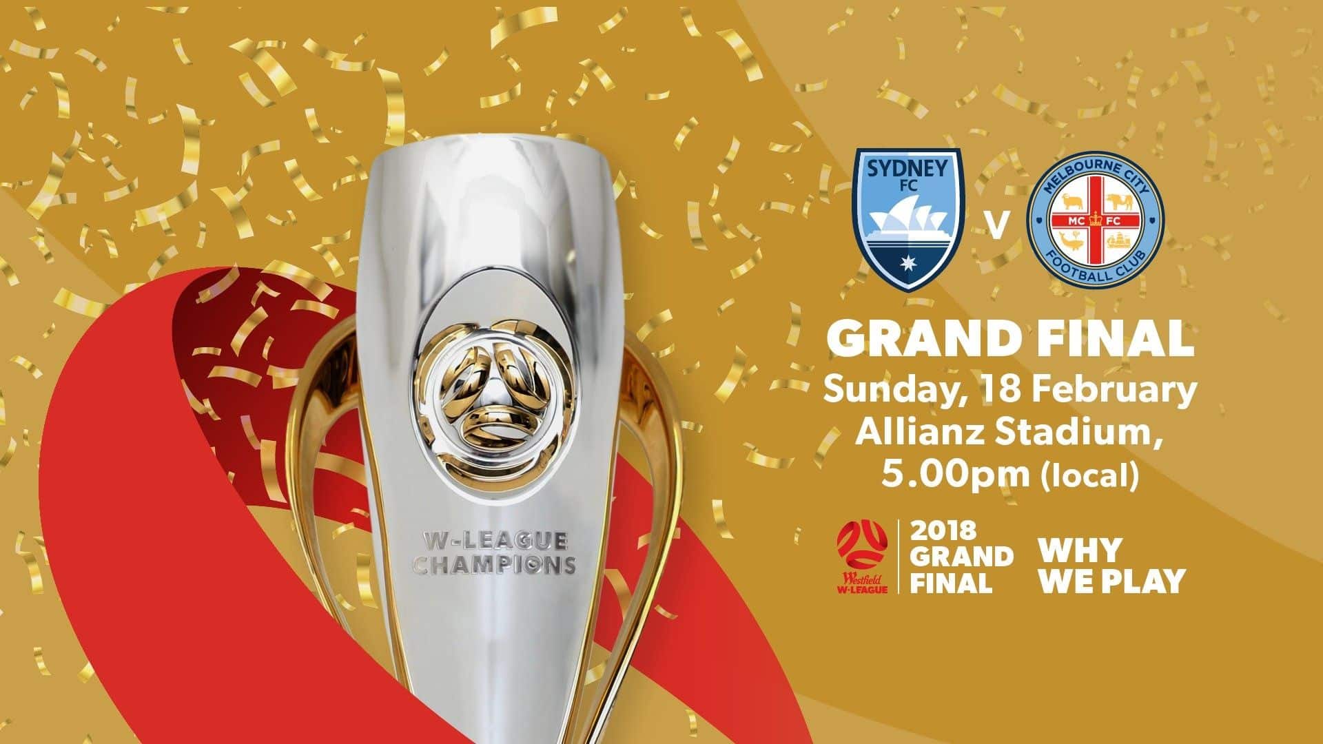 La gran final de la W-League será entre Sydney FC y Melbourne City (foto: W-League Twitter)