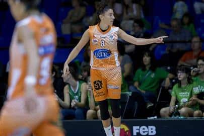 Ainhoa López, jugadora del Quesos Pastor. Fuente: FEB