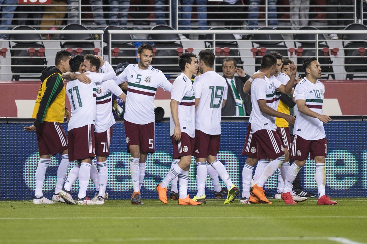 México ganó por 3-0 y enfrentará a Croacia el martes / @miseleccionmx