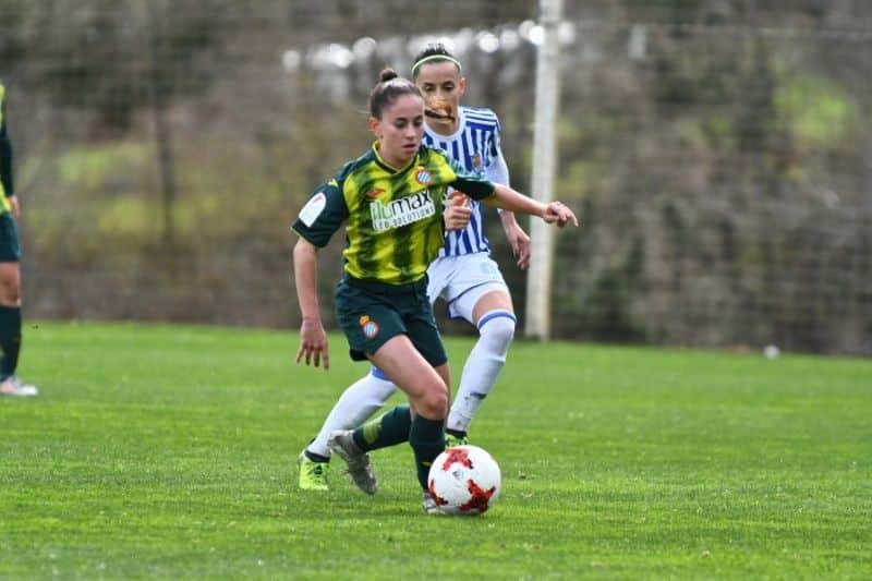 Un instante del encuentro disputado en Zubieta. Fuente: RCD Espanyol.