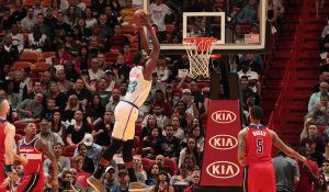 Duro correctivo de Miami Heat ante unos impotentes Washington Wizards