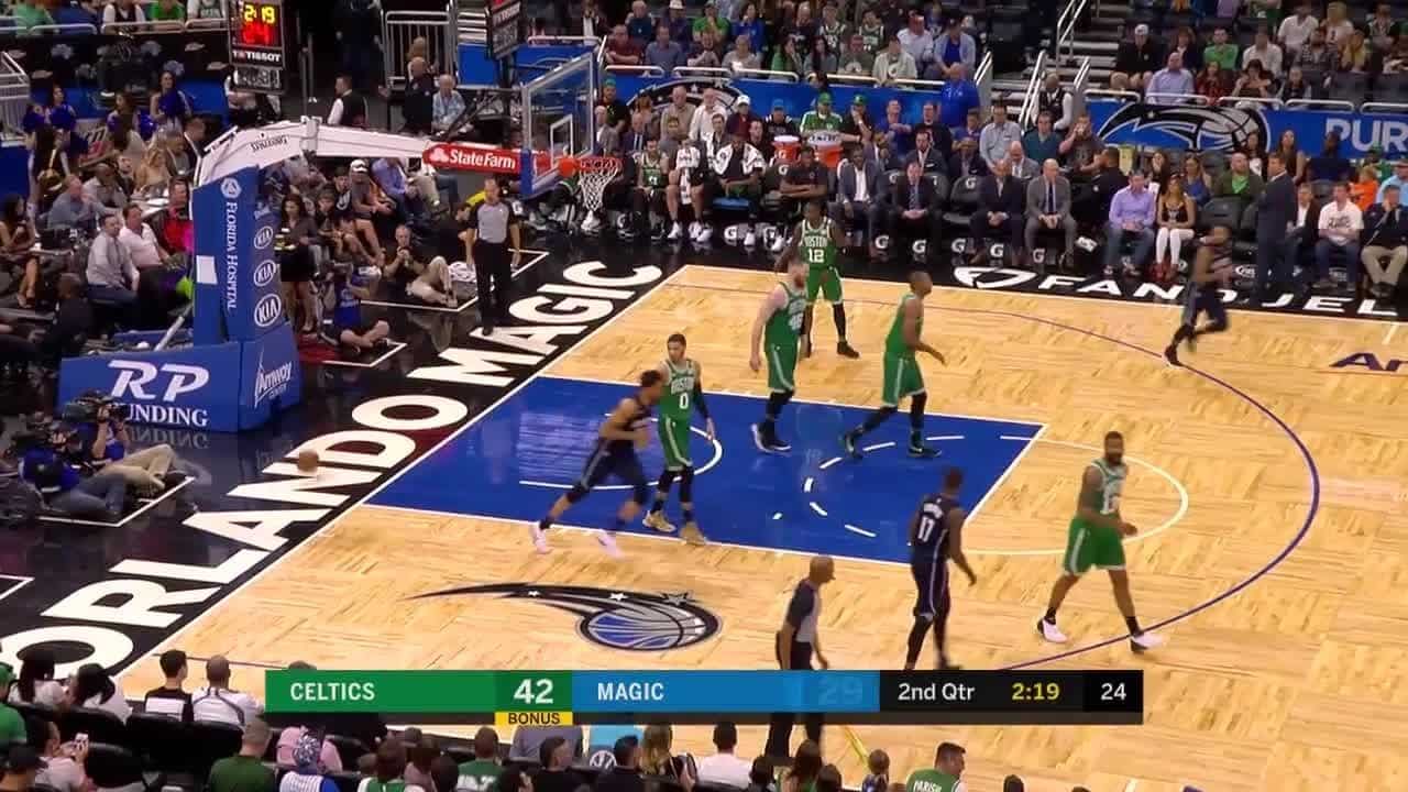El encuentro en Orlando fue un bálsamo para los diezmados Celtics. (Foto: youtube.com)