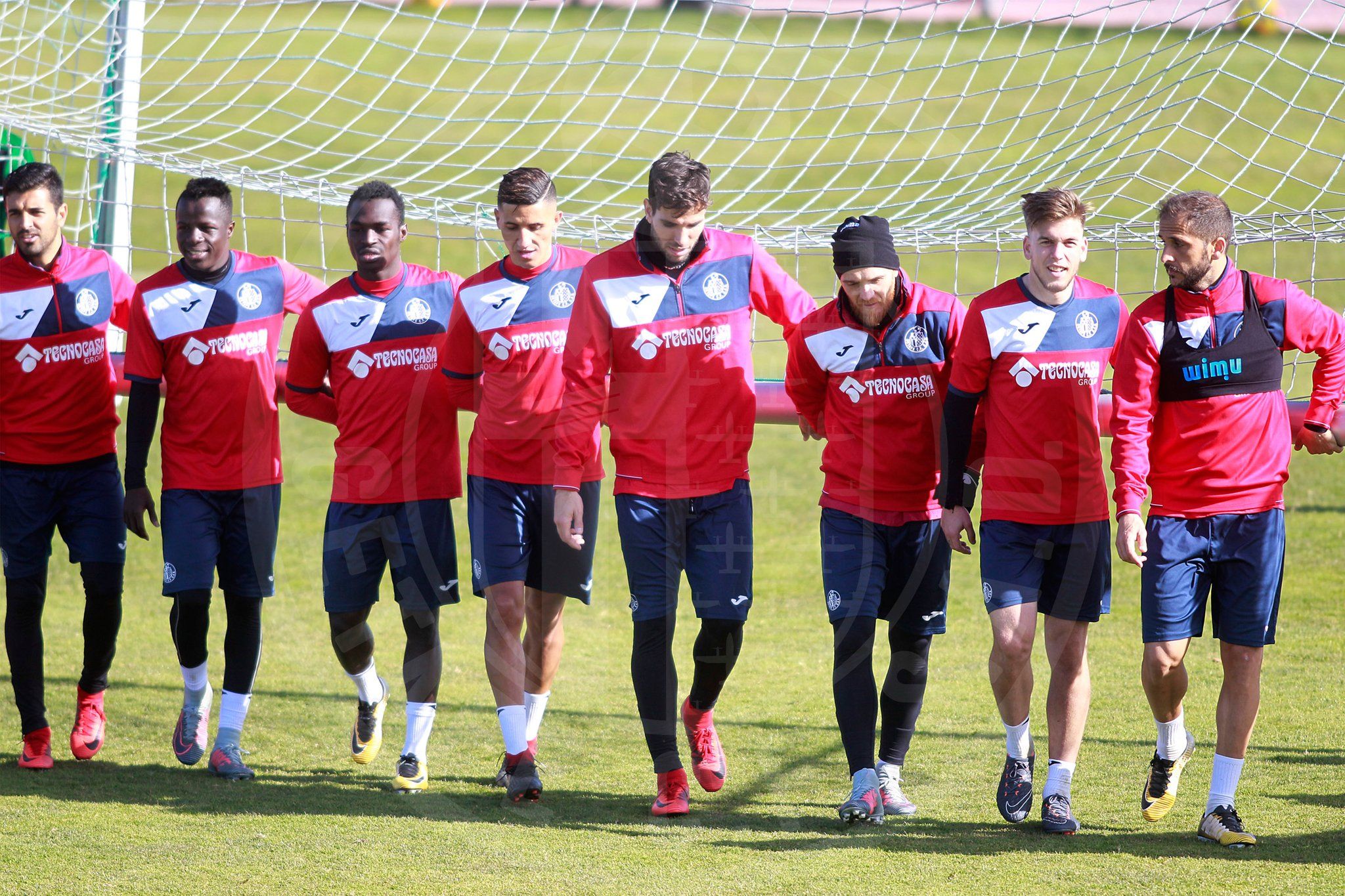Entrenamiento del Getafe en la Ciudad Deportiva Fuente: Getafe CF