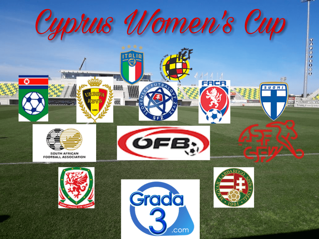 Resumen de la Cyprus Women's Cup, Italia y España, se ven en la Final